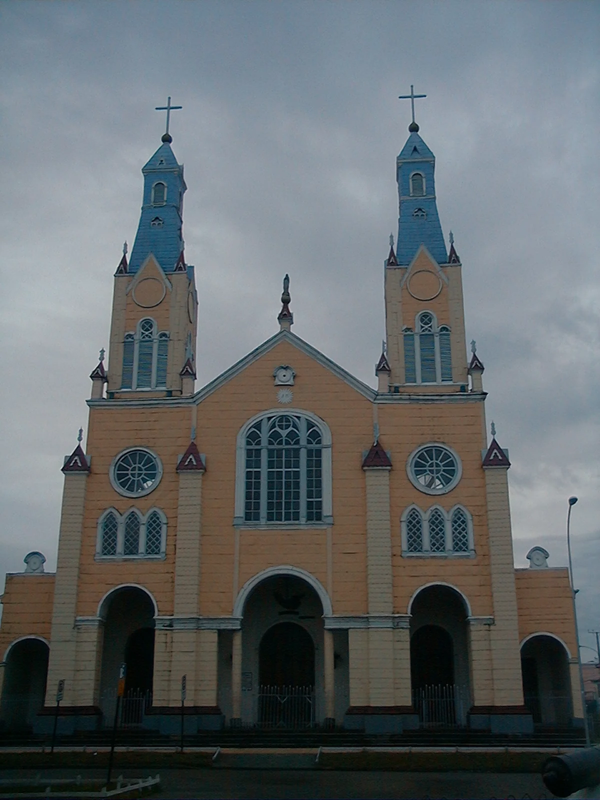 Iglesia de Castro antes de la restauración